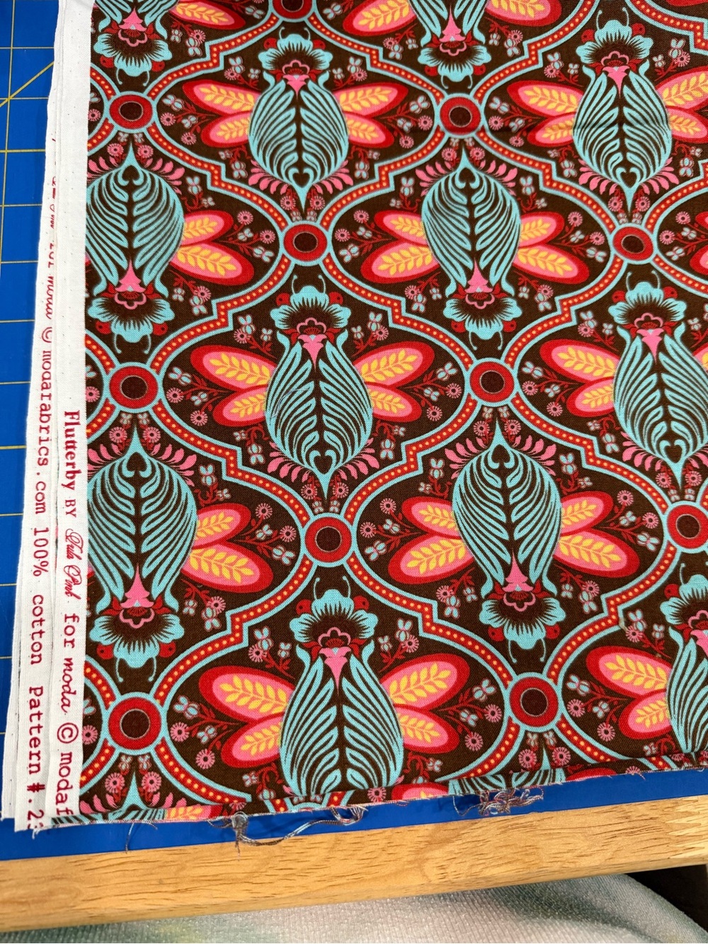 Tula Pink OOP Flutterby Cotton Fabric - half yard